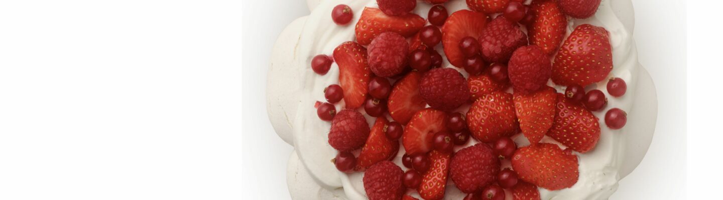 Pavlova fraise