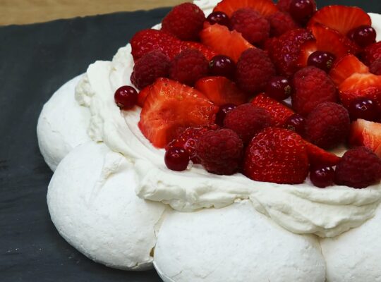 Dressez votre pavlova