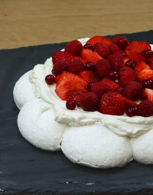 Pavlova fraise