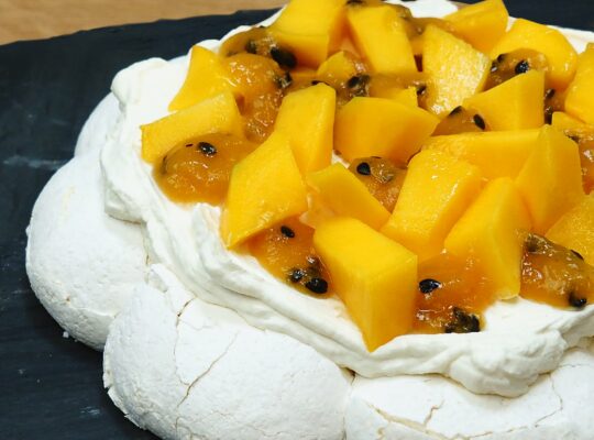 3 - Dressez votre pavlova