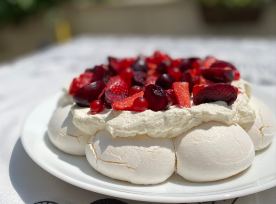 Dressez votre pavlova